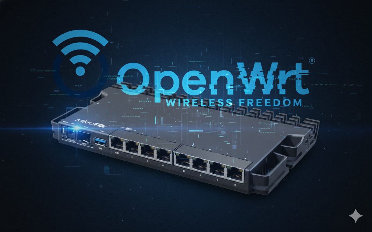 为RB5009UG刷入OpenWrt